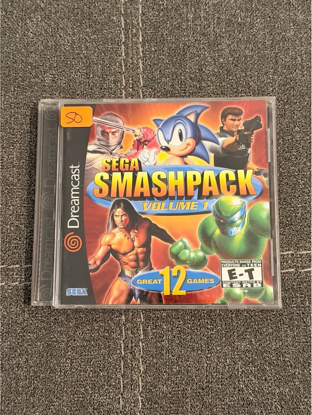 Sega Smash Pack Volume 1 for Sega Dreamcast